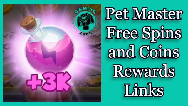 Pet Master Free Spins and Coins Rewards Links